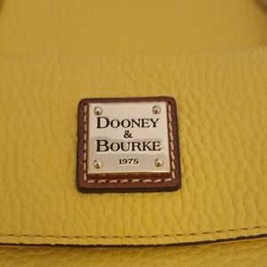 Dooney & Bourke Bright Yellow Leather Bag